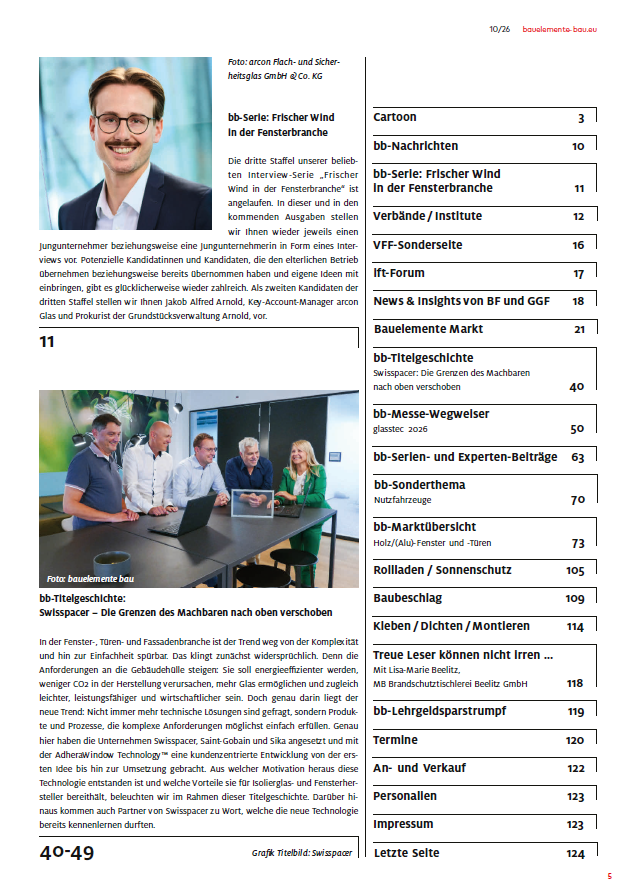 bauelemente bau – Fertigung