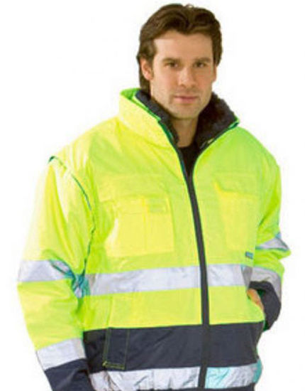 Warnschutz-Pilotenjacke 2 in 1