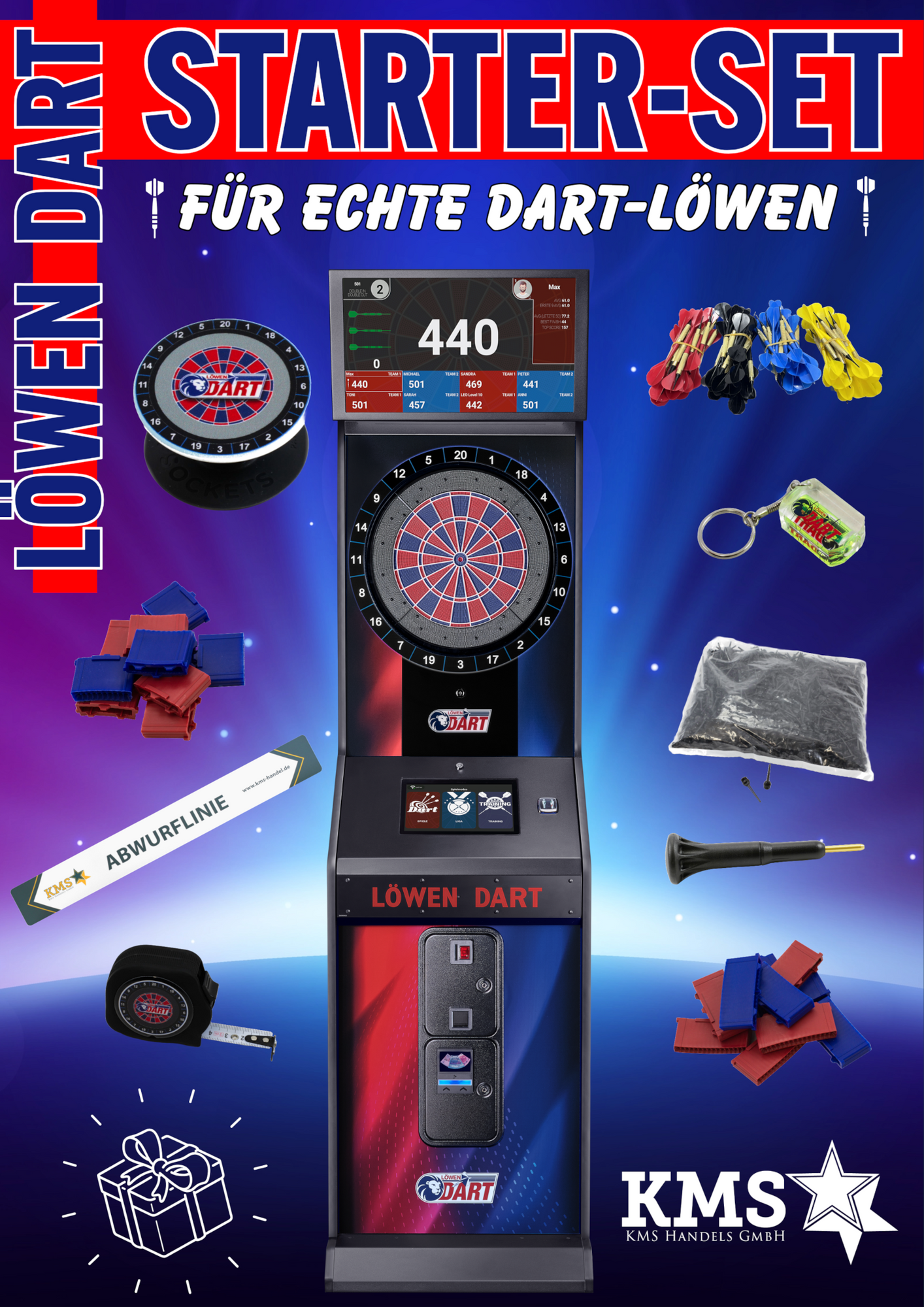 Dart- und Billardgeräte