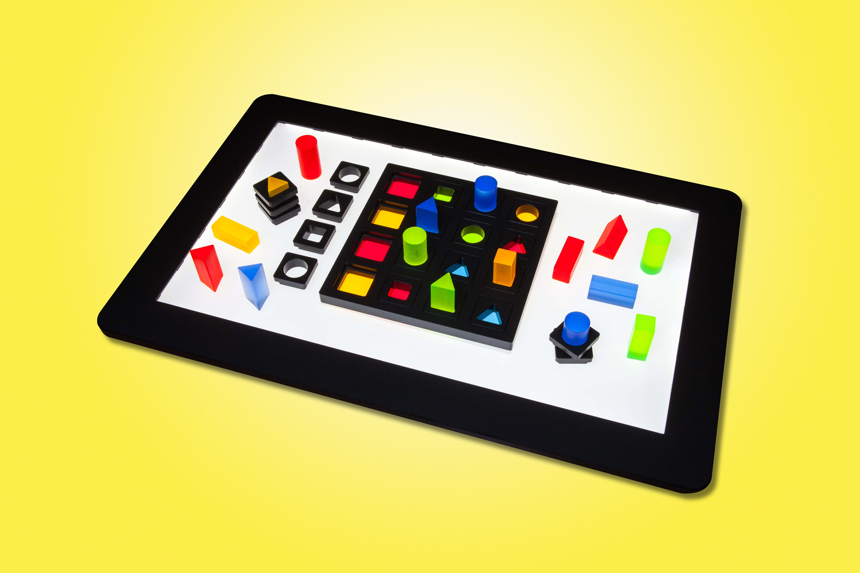 Colored Bars Pegboard mit Farbfilter