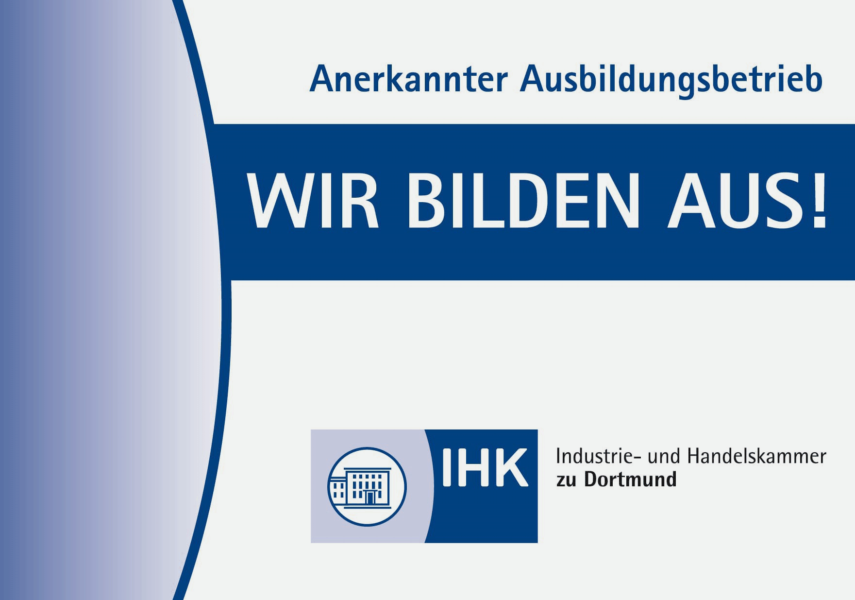 IHK-anerkannter Ausbildungsbetrieb