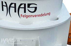 Räderpoliermaschine (Ausschnitt)