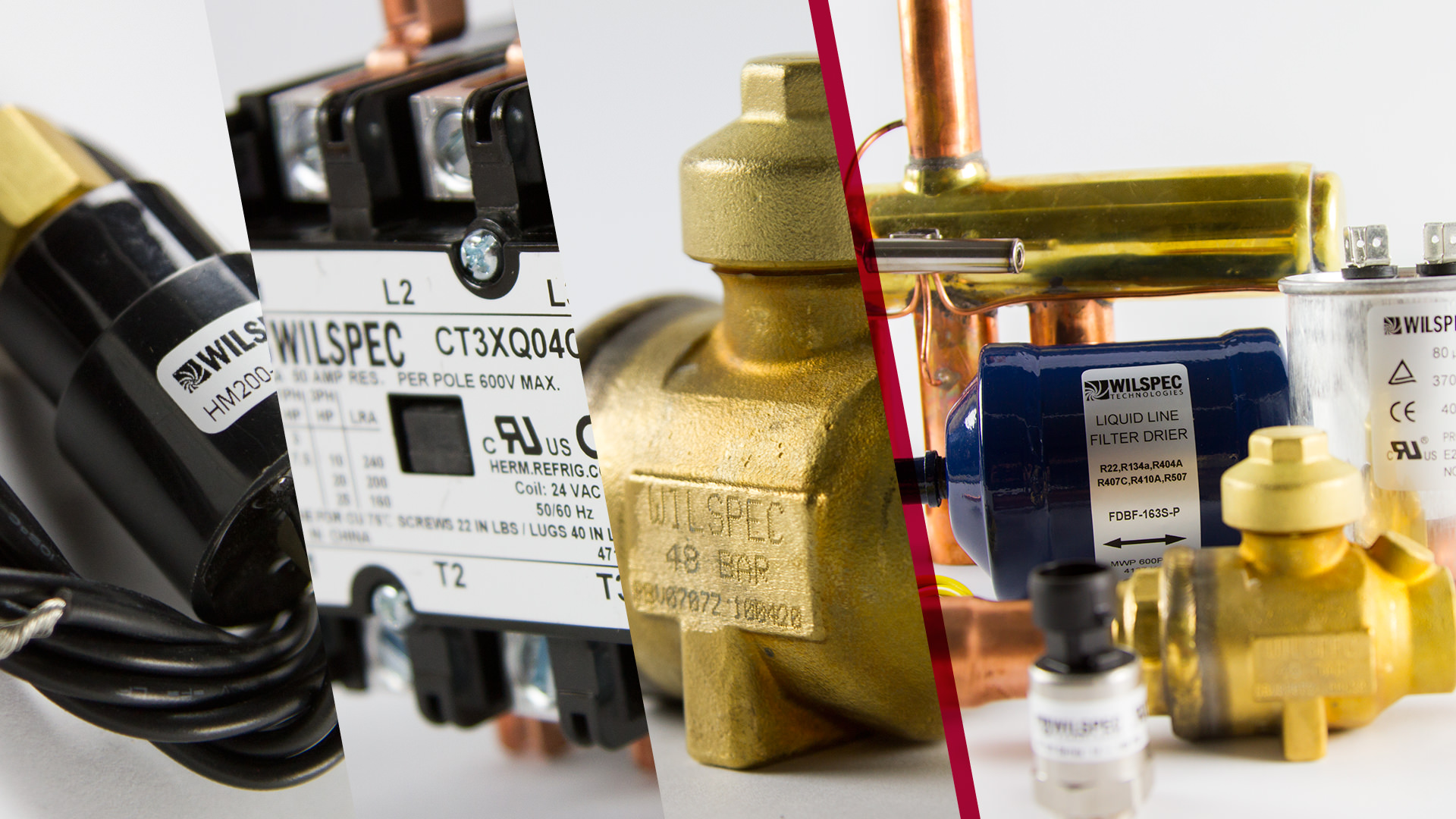 Druck-, Elektro- sowie Ventil- und Leitungsprodukte