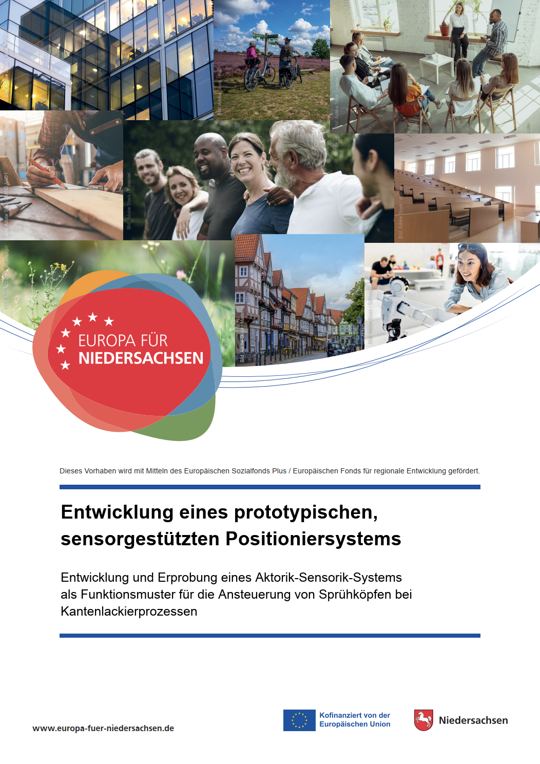 Förderplakat zum EU-Innovationsprojekt