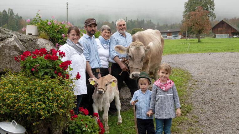 Milchlieferanten aus der Region