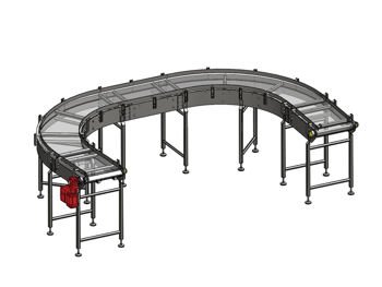 Kurven-Stabgeflecht-Anlage (3D-Modell)