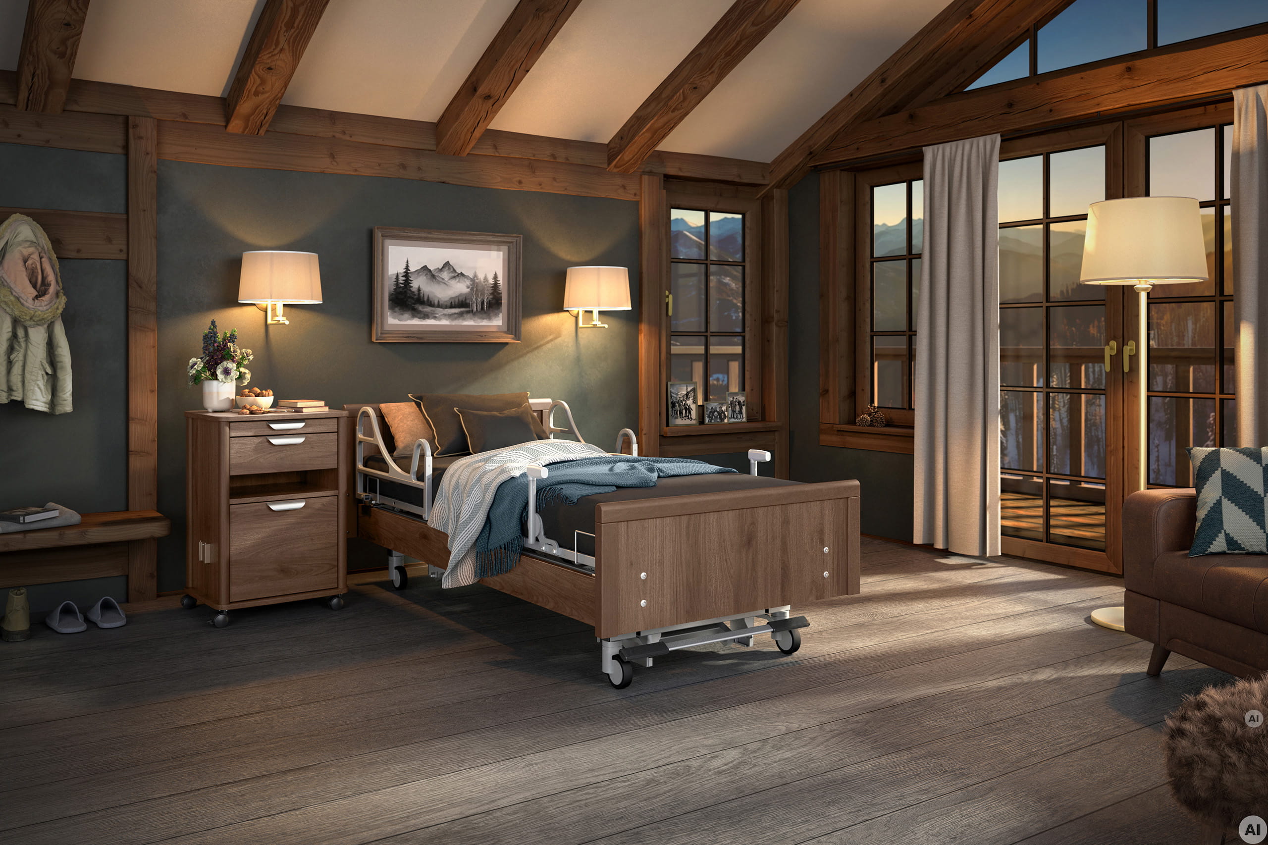 Pflegebett ALPHA ONE