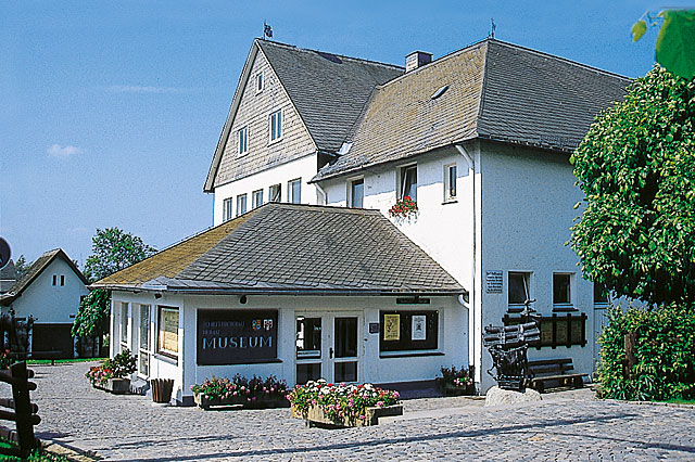 Schieferabteilung mit Besucherstollen