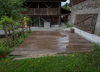 Holzterrasse