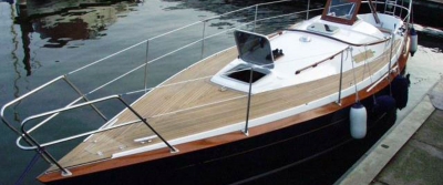 Teak deck / teak canopy