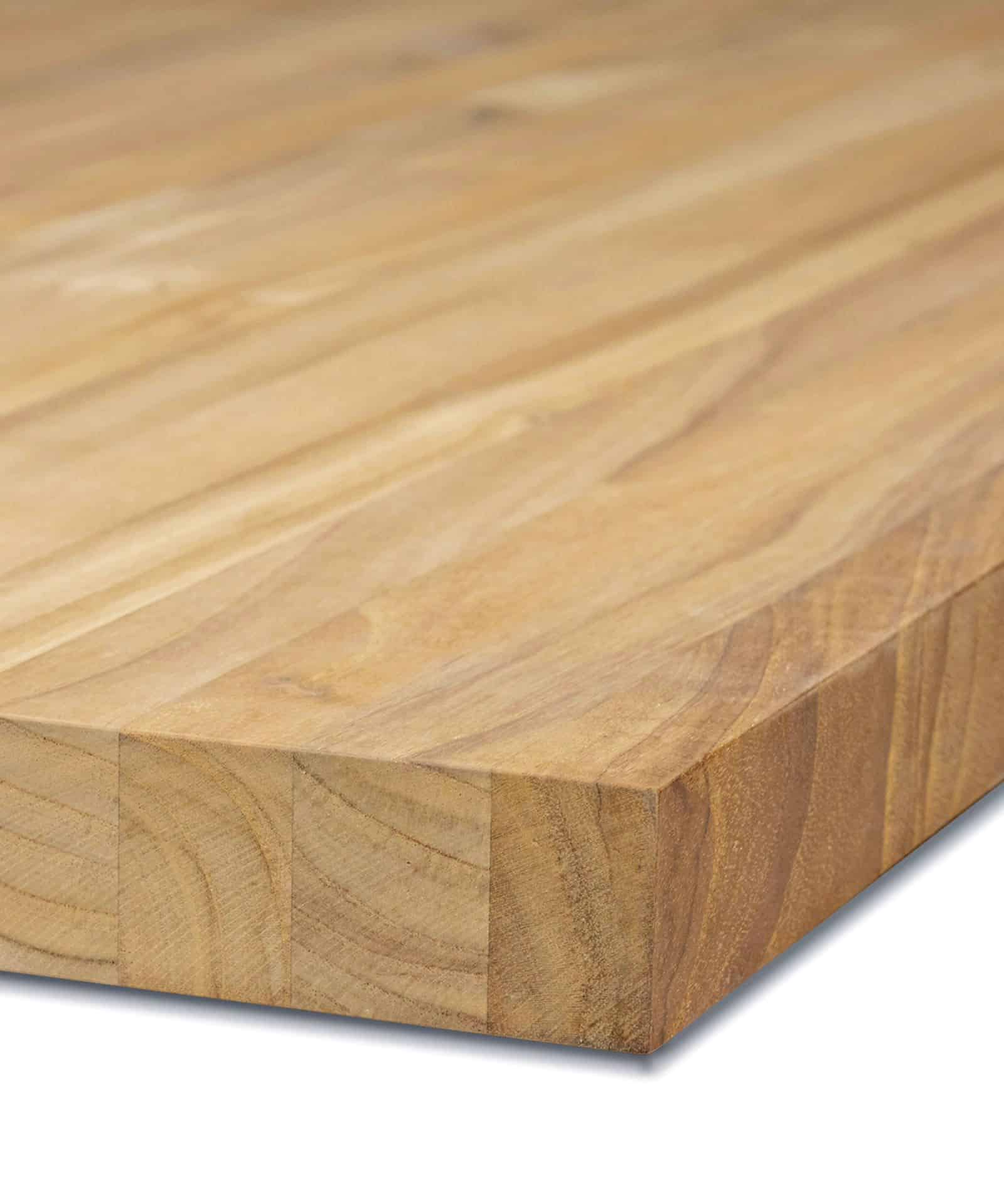 Teak-Holzplatte 40 mm