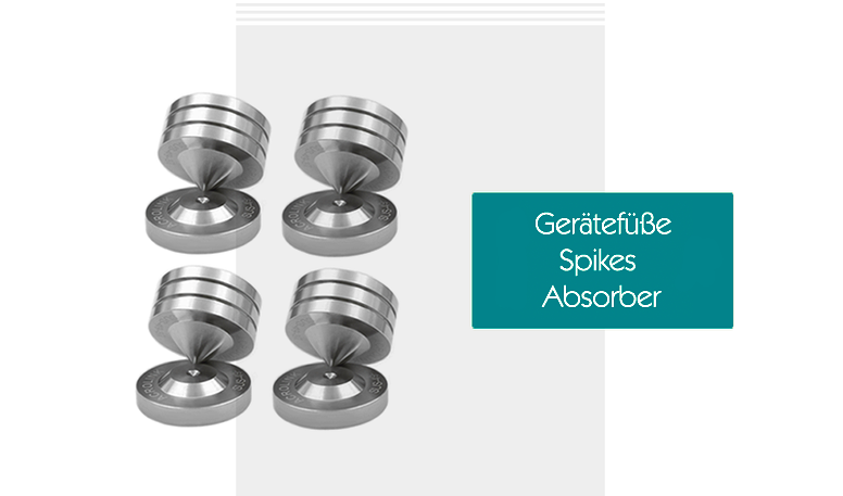 Gerätefüße/Spikes/Absorber