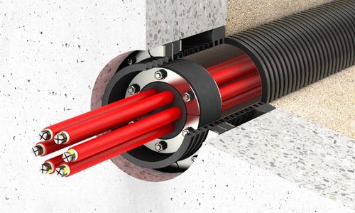 Gummi-Press-Dichtung GPD für Kabel