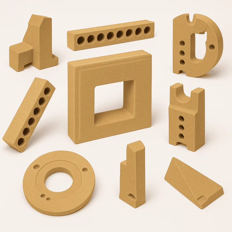 Vermiculite CNC-Formteile