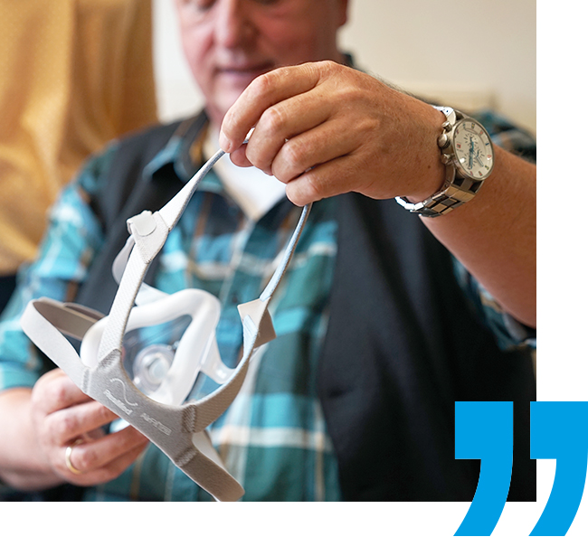Versorgung von Patienten im Homecare-Bereich
