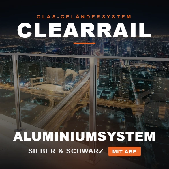 Aluminium-System Clear Rail