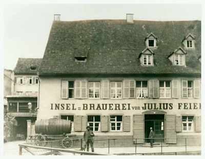 Inselbrauerei Julius Feierling im Anwesen 'Zur Insel'