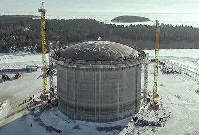 Lagertanks für verflüssigte Gase (gekühlt/kryogen)