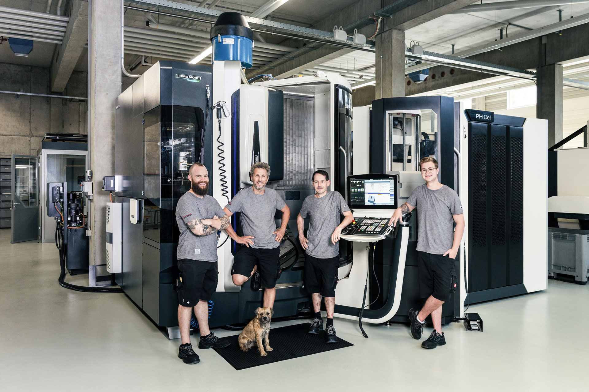 Team der Bärtschi Mechanik GmbH 2023