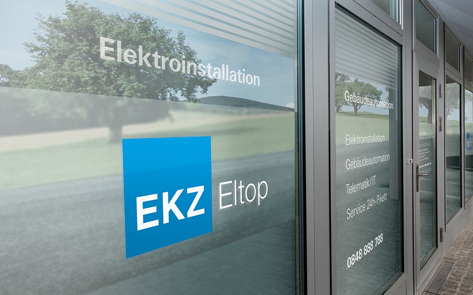 Beschriftung EKZ Eltop