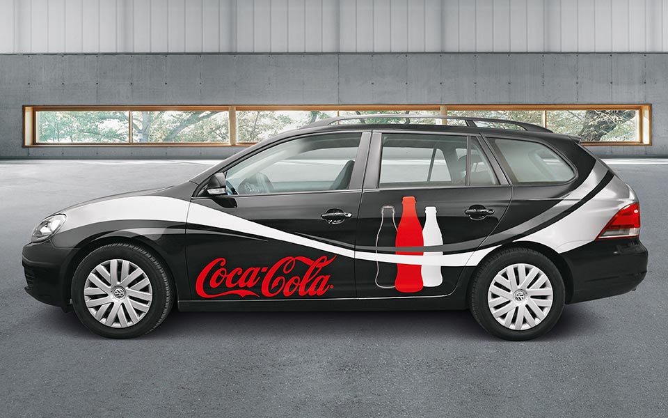 Kampagnengestaltung Coca-Cola