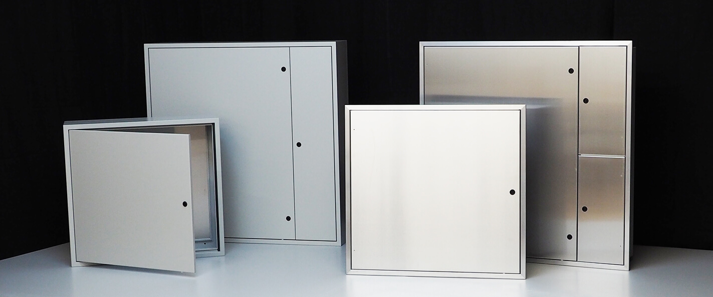 Aluminium-Zählerkasten AP/UP