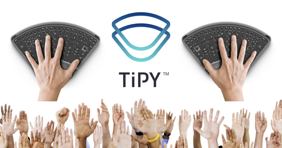 TiPY Einhandtastatur