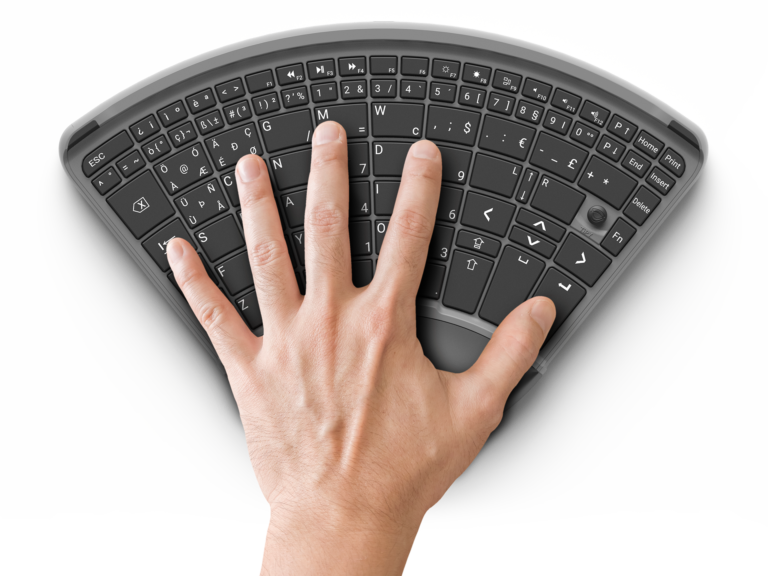 TiPY Einhandtastatur (linke Hand)