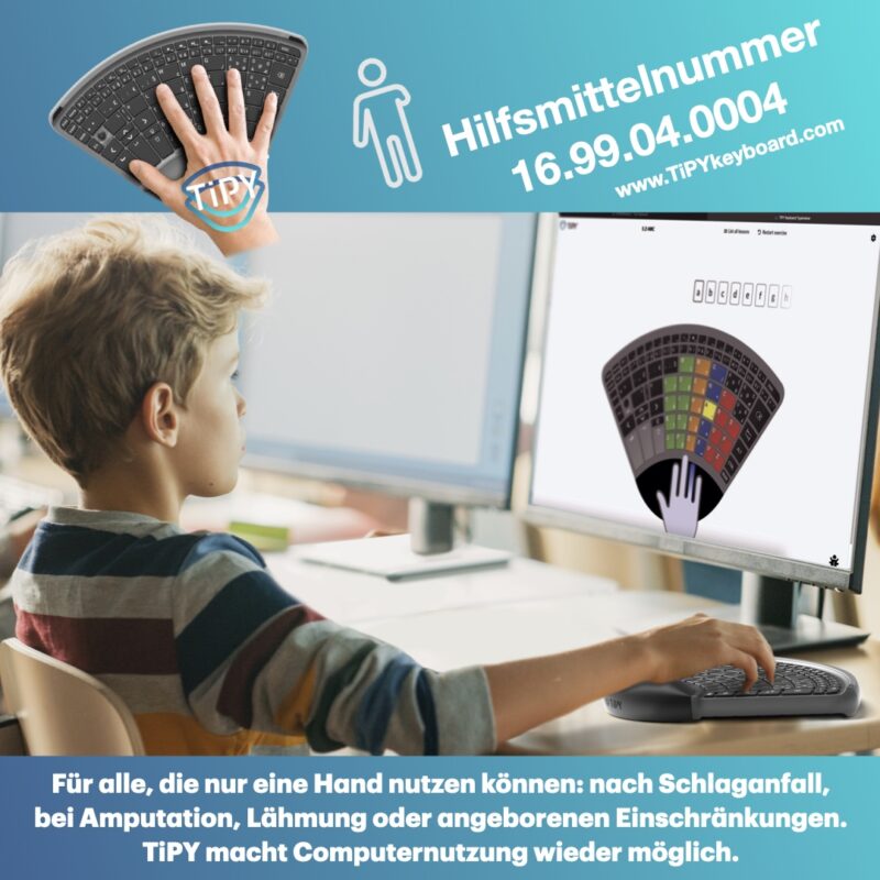 TiPY Einhandtastatur