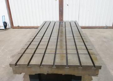 T-slot clamping plate 3,620 x 1,600 mm
