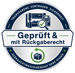 Gebrauchtmaschinen – geprüfte Qualität