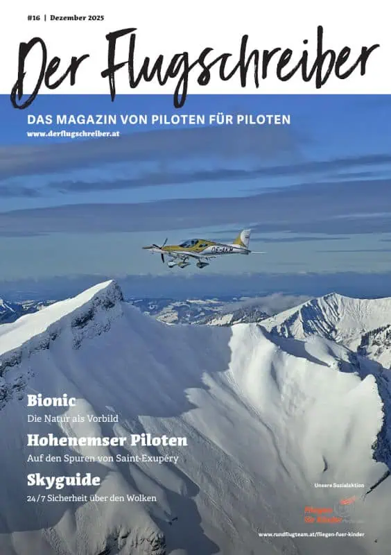 Flugschreiber-Bericht über SKYLEVATOR (Dezemberausgabe)