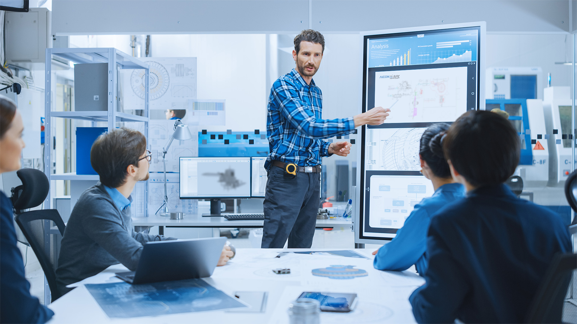 Implementierungsprozess der AICON X-Ray-Systeme