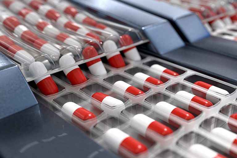 Inspektion pharmazeutischer Produkte
