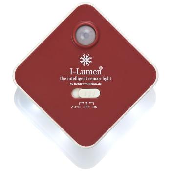 LED Nachtlicht rot, Bewegungssensor 230V Steckdose, Orientierungslicht