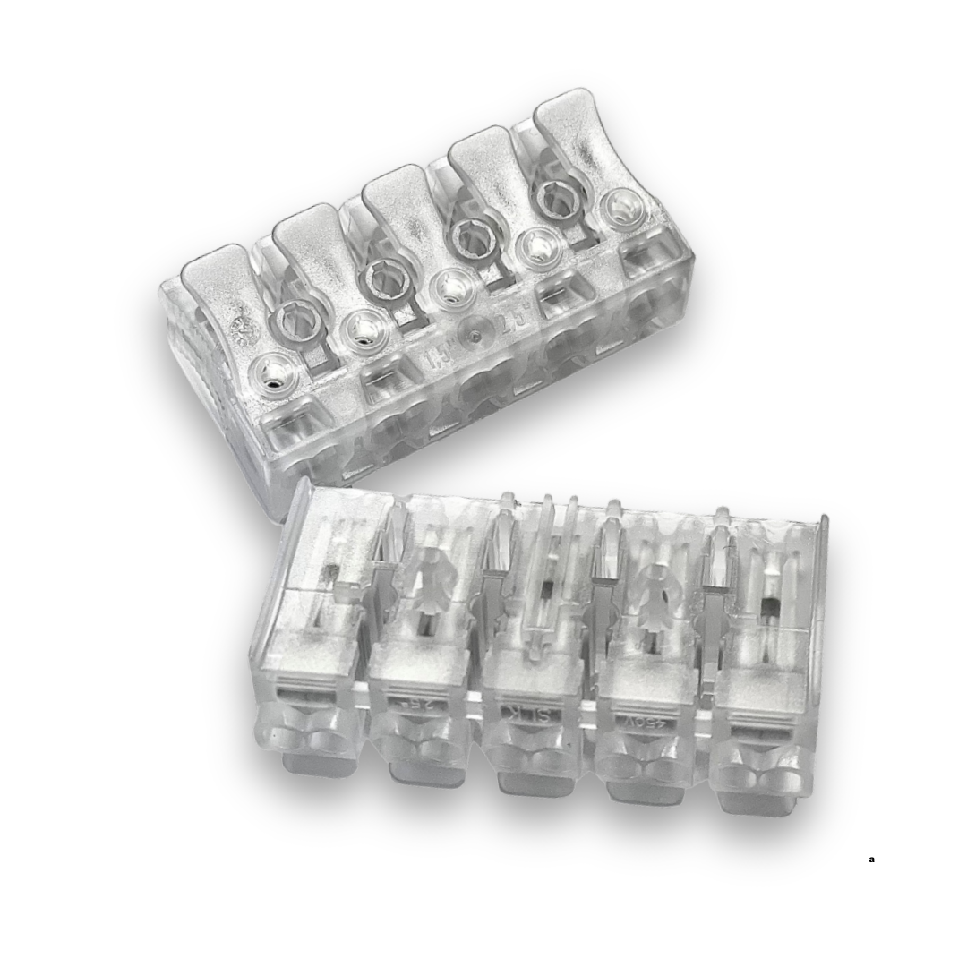 Schraubenlose Leuchtenklemmen SLK 3 CLEAR RANGE