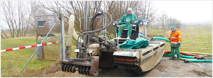 Teichentschlammung