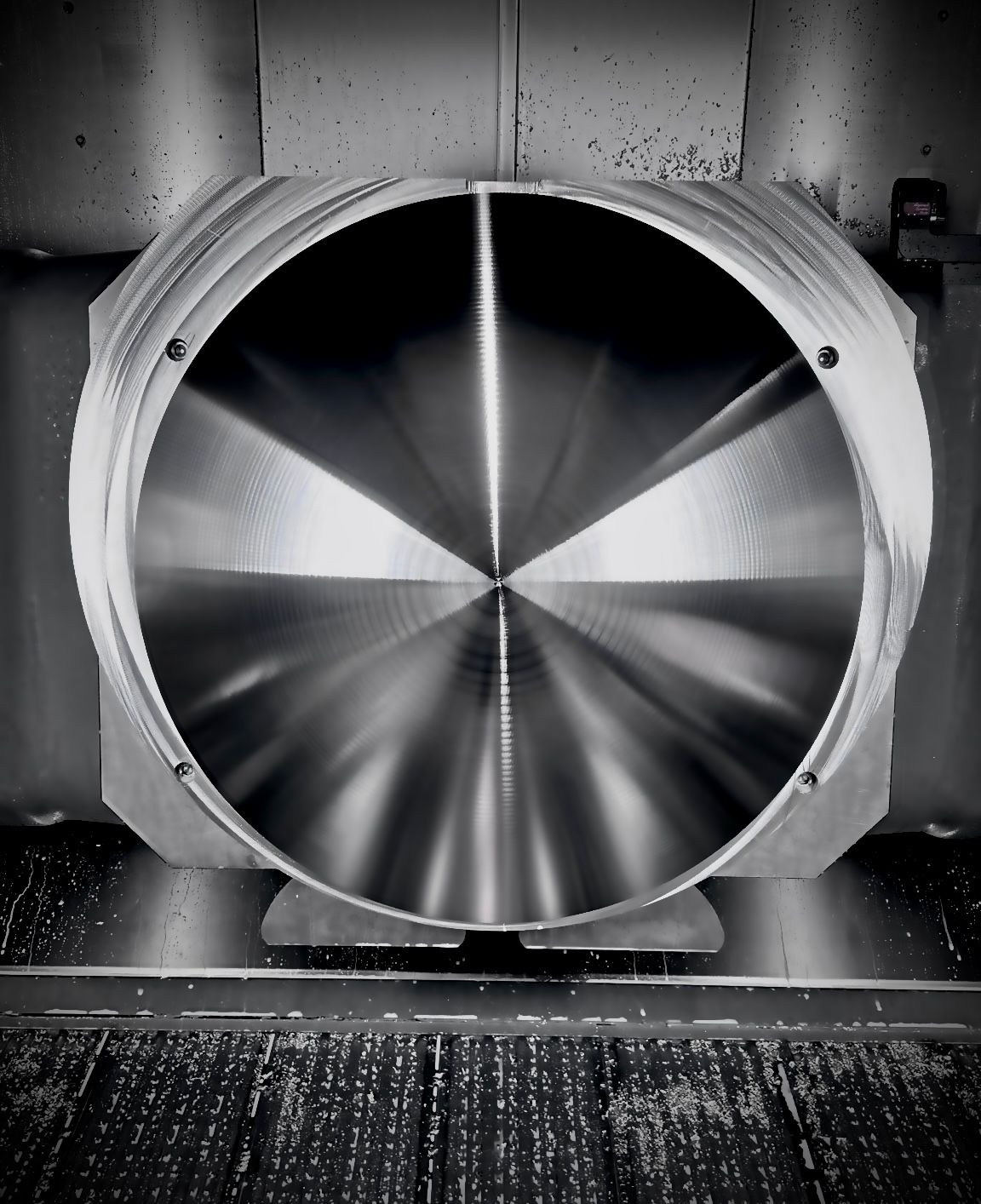 Aluminium-Spiegelkomponente