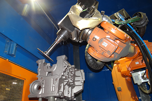 Roboterzellen für automatisches Schleifen