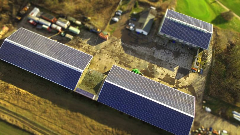 Montagesystem Shora, Solaranlage Neubeeren
