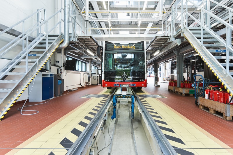Instandhaltung Busse