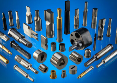 Stempelhalter, Halteplatten und Auswerfer