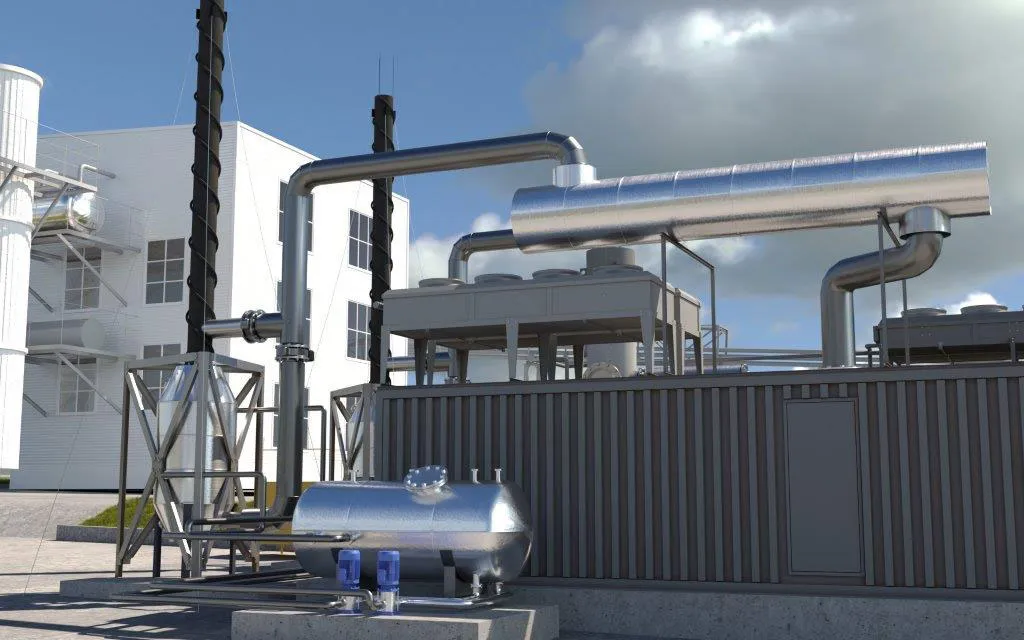 Abhitzekessel (Exhaust Gas Boiler)
