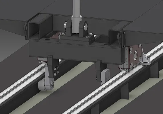 Carriage with counterholder