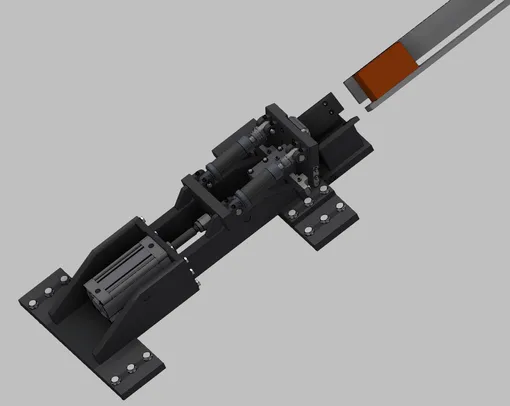 Stopper for hot shear