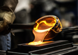 Application in the glass industry