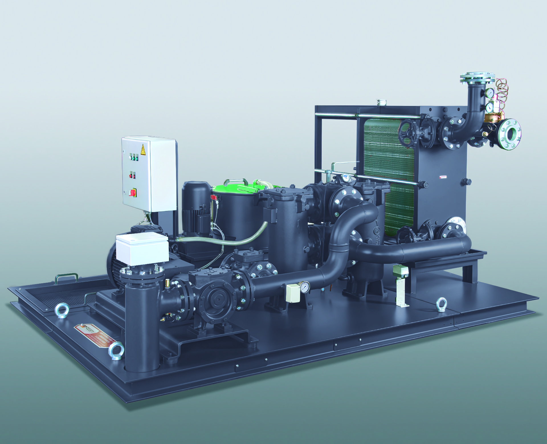 Oil filtration system ALU-61/Oil