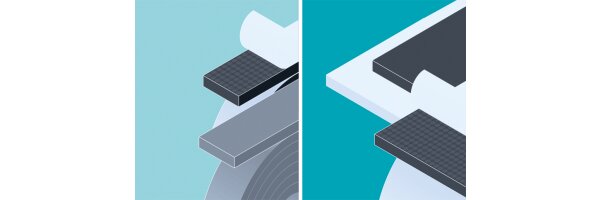 Zellgummi-Platten, Rechteck- und Sonderprofile