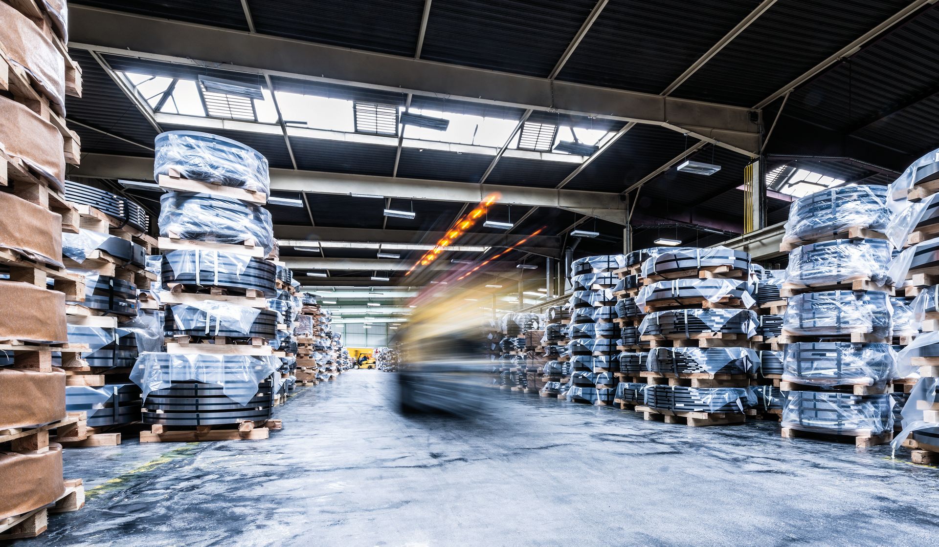 Logistik am Kaltwalzwerk