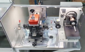 Feinstdraht-Ziehmaschine E10 mit Inline-Walzwerk